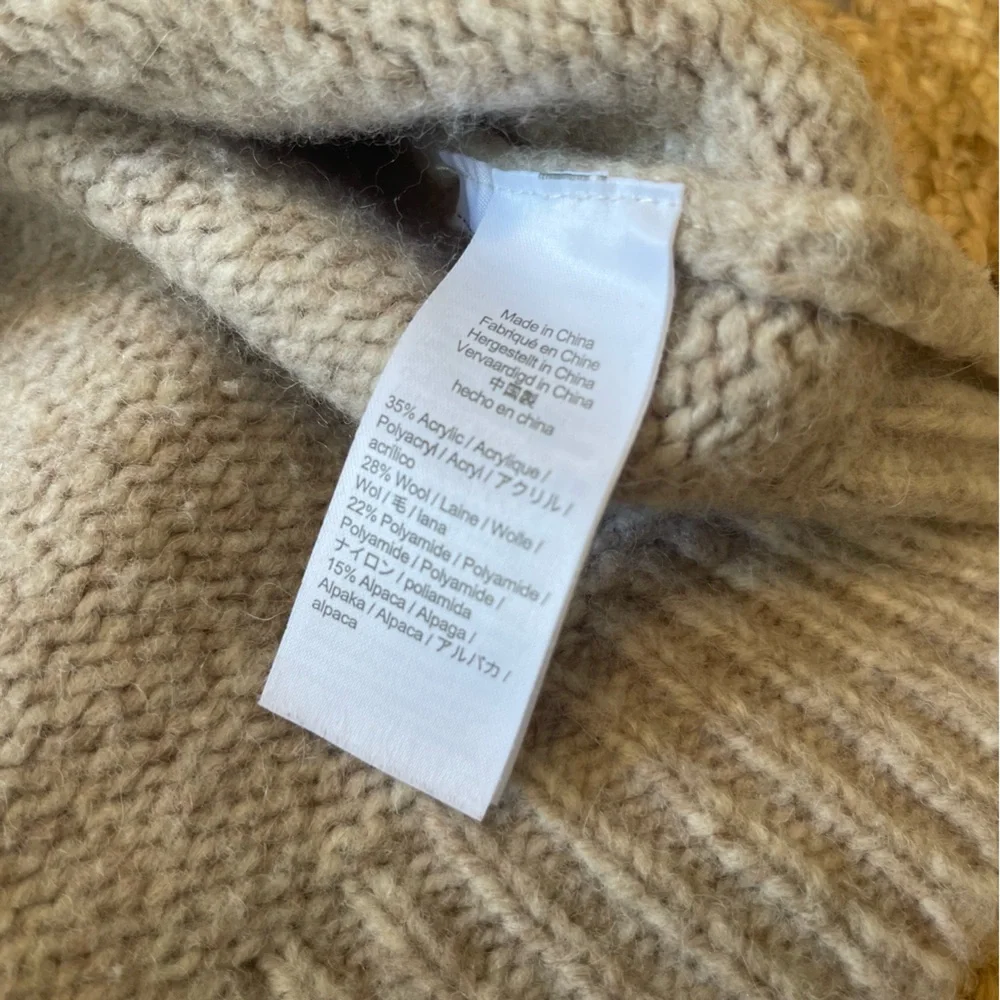 J. Crew Button Shoulder Crewneck Sweater